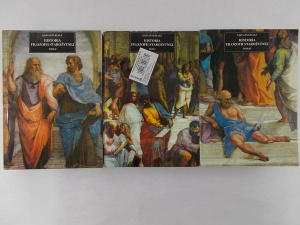 Reale Giovanni - Historia filozofii starożytnej, tomy I-III