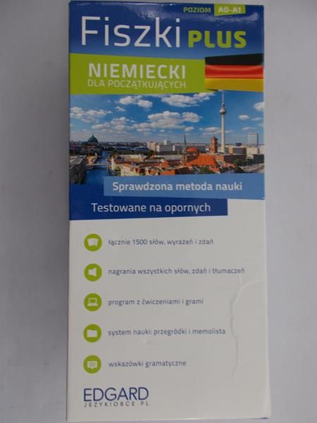 Fiszki PLUS: Niemiecki dla początkujących