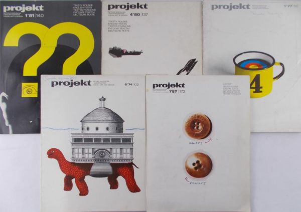Waśniewski Jerzy(red.)  - Projekt, 5 numerów