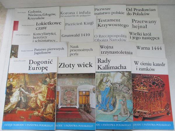 Strzelczyk Jerzy - Dzieje Narodu i Państwa Polskiego, 1-19 Tomów