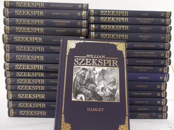 Szekspir William - Dzieła wszystkie, 29 ksiązek
