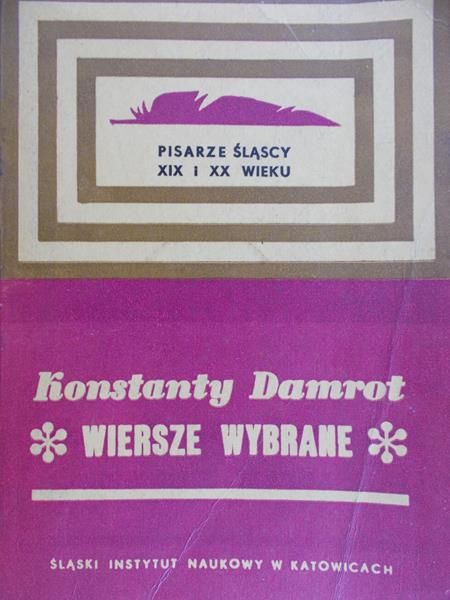 Damrot Konstanty - Wiersze wybrane