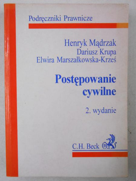 Mądrzak Henryk - Postępowanie cywilne