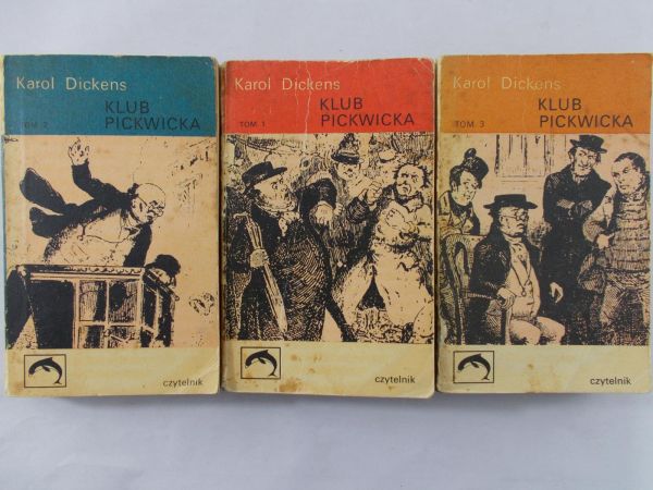 Dickens Karol - Klub Pickwicka TOM I-III