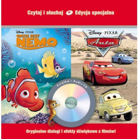 Czytaj i słuchaj. Gdzie jest nemo? / Auta, Nowa