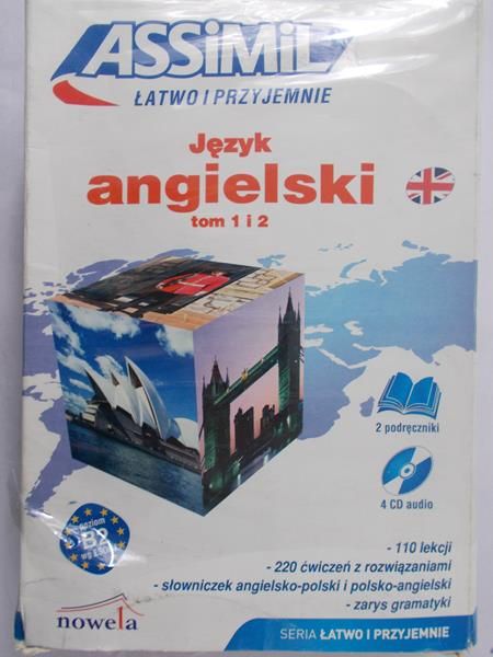 Bulger A. - Język angielski Łatwo i przyjemnie tom 1.1/2 z płytą CD /4/,Nowa