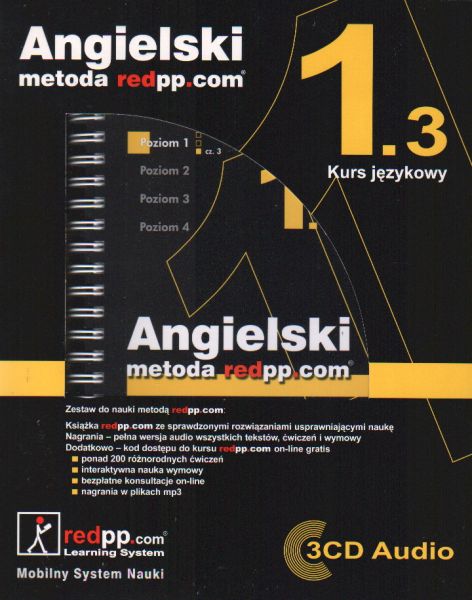 Angielski Kurs językowy poziom 1.3 + 3CD