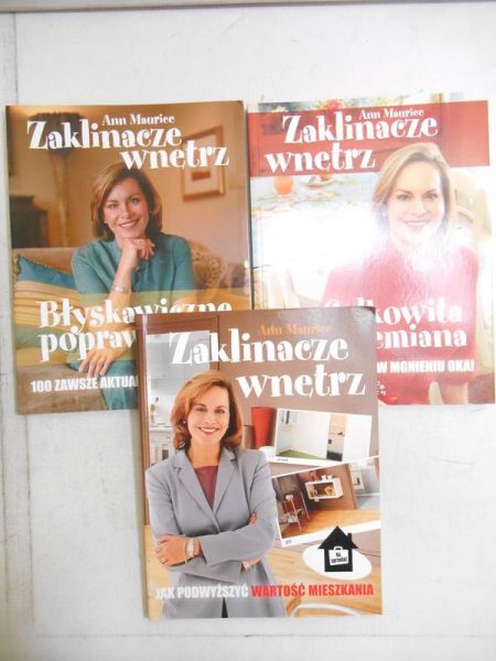 Maurice Ann - Zaklinacze wnętrz, 3 książki