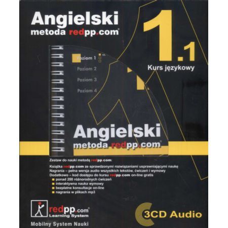 Angielski Kurs językowy poziom 1.1 + 3CD