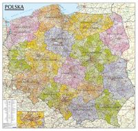 Polska mapa administracyjno-samochodowa 1:570 000 listwa, Nowa