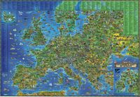 Europa mapa ścienna dla dzieci tuba, ExpressMap, Nowa