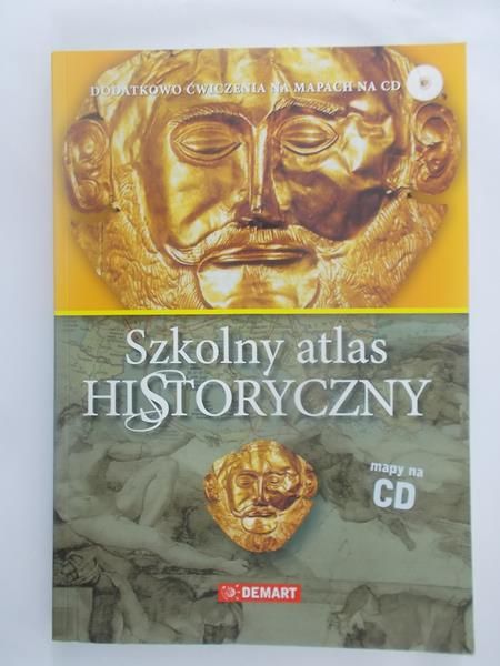Szkolny atlas historyczny, płyta CD,Nowa