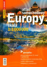 Europa atlas samochodowy 1:1 000 000