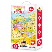 CzuCzu Puzzle 84 Mapa Polski, Nowa