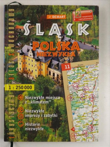 Śląsk. Polska niezwykła. Turystyczny atlas samochodowy
