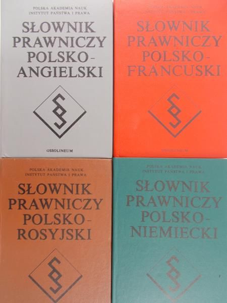 Bar Ludwik (red.) - Słownik prawniczy 4 książki