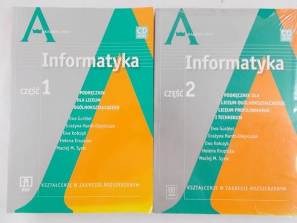 Gurbiel Ewa (red.) - Informatyka, część I-II + płyta CD