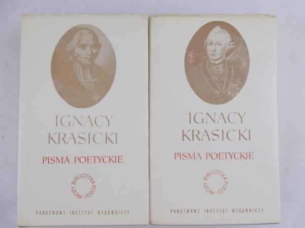 Krasicki Ignacy  - Pisma poetyckie, Tom I-II