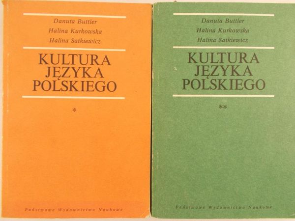 Danuta Buttle  - Kultura języka polskiego. Zagadnienia poprawności gramatycznej