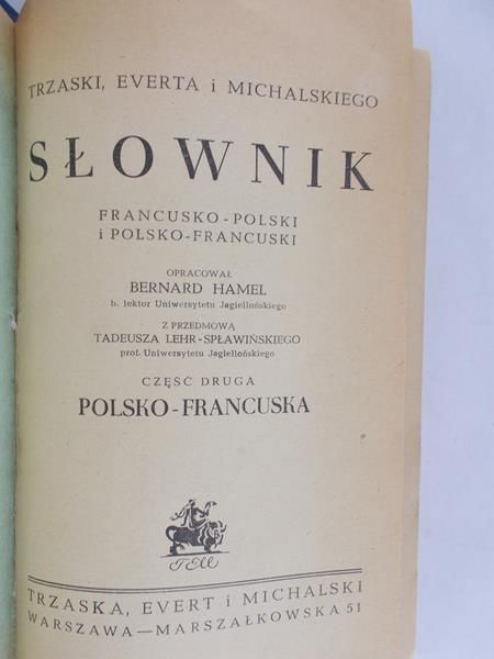 Trzaski, Evert i Michalski - Słownik