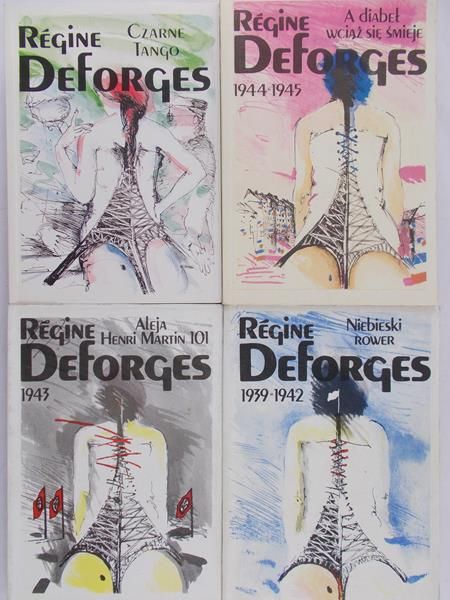 Deforges Regine - Zestaw 4 książek