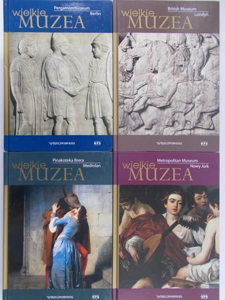 Wielkie Muzea - 4  książki