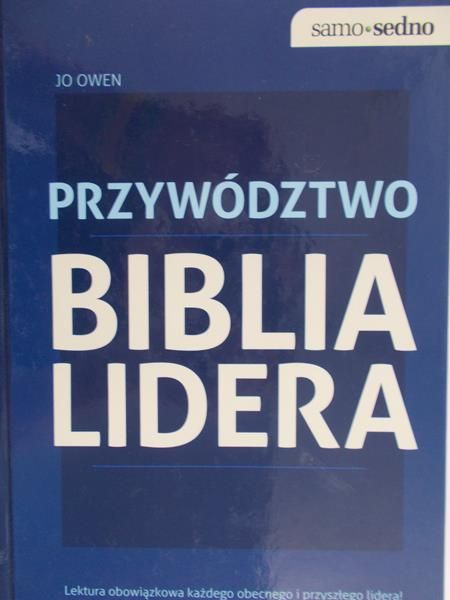 Owen Jo - Biblia lidera: Przywództwo