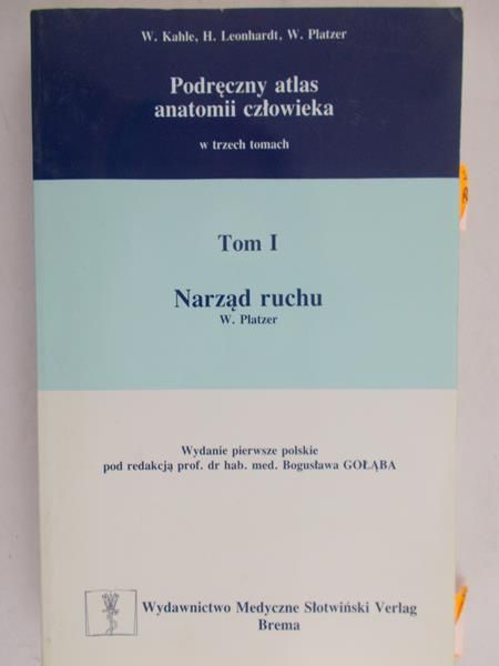 Kahle W. - Narząd ruchu