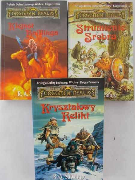 Salvatore R. A. - Kryształowy Relikt / Strumienie Srebra / Klejnot Halflinga