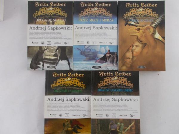 Leiber Fritz - Zestaw 5 książek