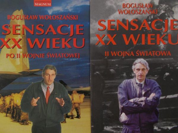 Wołoszański Bogusław - Sensacje XX wieku -  zestaw 2 książek
