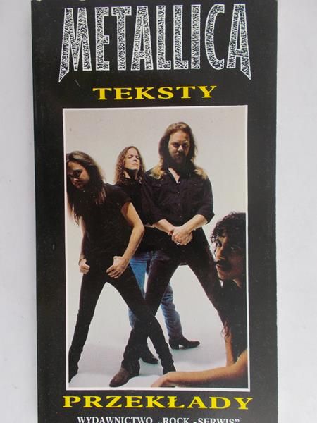 Łapka Mariola (tł.) - Metallica, teksty