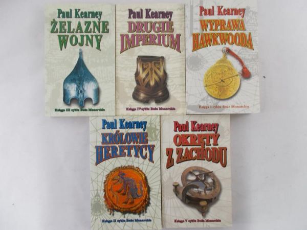 Kearney Paul -  Cykl Boże Monarchie (Księga I, II, III, IV, V ), Zestaw