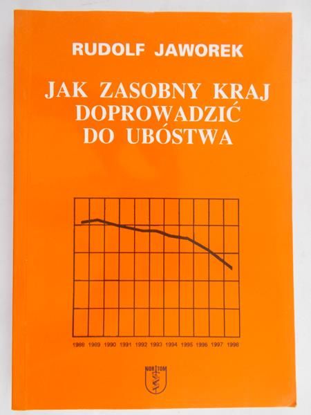 Jaworek Rudolf - Jak zasobny kraj doprowadzić do ubóstwa