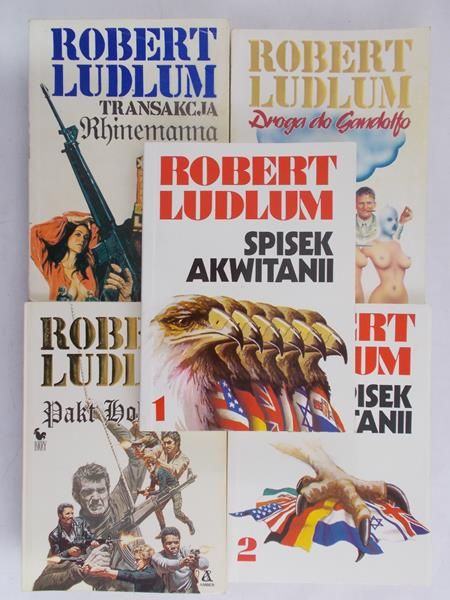 Ludlum Robert - Zestaw 5 książek