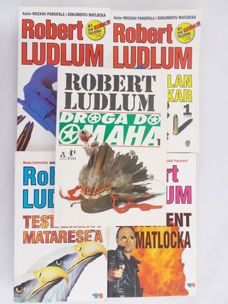 Ludlum Robert - Zestaw 5 książek