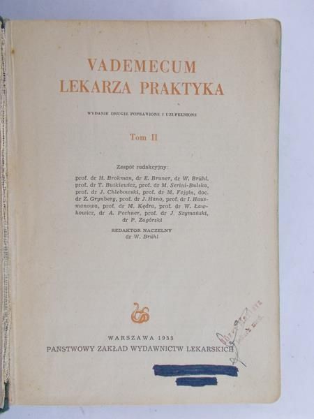 Bruhl W. (red.) - Vademecum Lekarza Praktyka