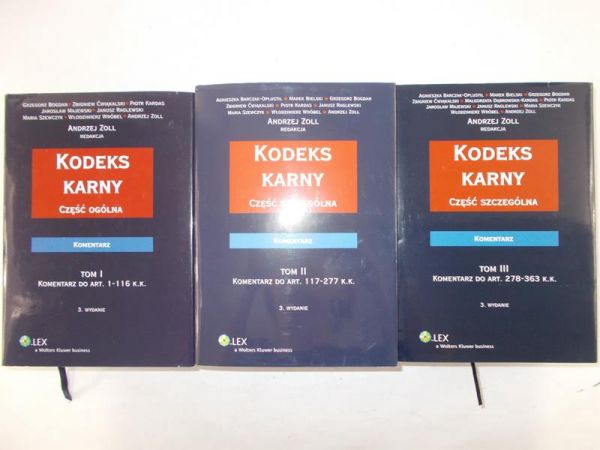 Zoll Andrzej - Kodeks Karny Tom I - III