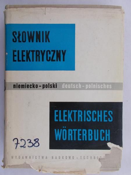 Walentynowicz Bohdan - Słownik elektryczny niemiecko-polski