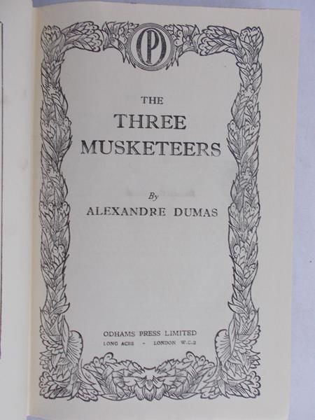 Dumas Alexandre - The Three Musketeers
