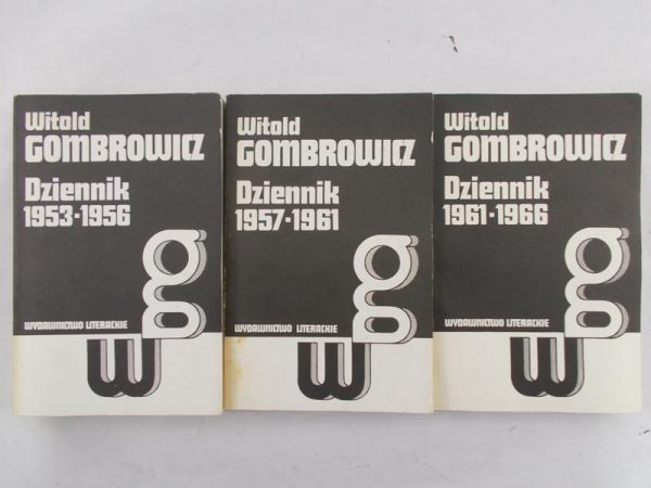 Gombrowicz Witold - Dziennik, 3 tomy