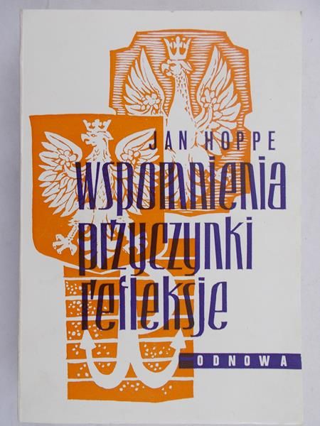 Hoppe Jan - Wspomnienia Przyczynki refleksje