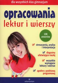 Jagodziński Jerzy (red.) - Opracowania lektur i wierszy dla wszystkich klas gimnazjum, Adamantan