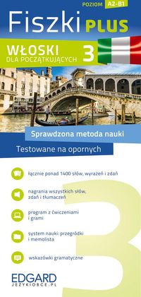Włoski Fiszki PLUS dla początkujących 3, Nowa