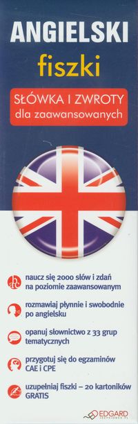 Angielski Fiszki Słówka i zwroty dla zaawansowanych