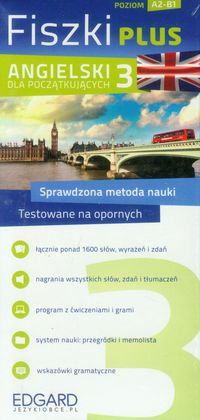 Angielski Fiszki PLUS dla początkujących 3, Nowa