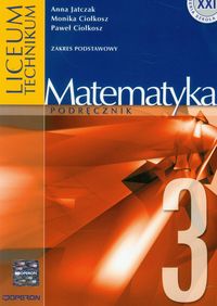 Ciołkosz Paweł - Matematyka 3 podręcznik, zakres podstawowy
