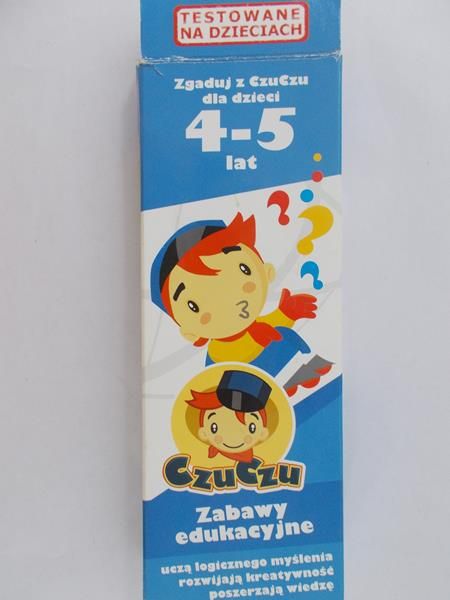 Zgaduj z CzuCzu dla dzieci 4-5 lat