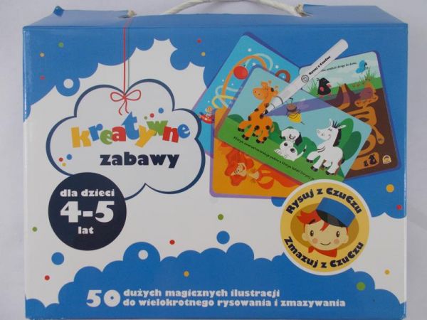 Czuczu. Rysuj z Czuczu Kreatywne zabawy dla dzieci 4-5 lat,Nowa