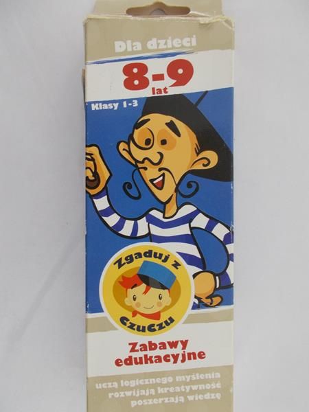 Zgaduj z CzuCzu. Zabawy edukacyjne dla dzieci od 8-9 lat